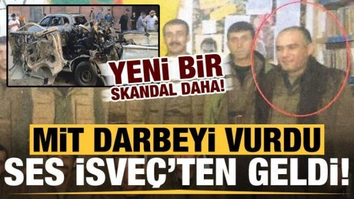 MİT vurdu ses İsveç'ten geldi! Yeni skandal