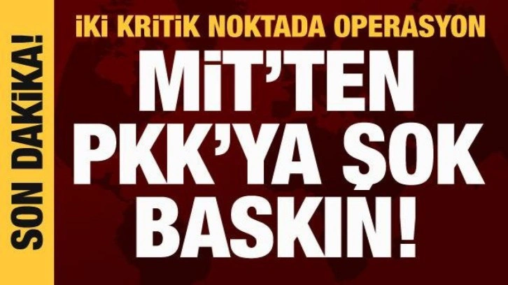 MİT'ten Gara ve Metina'ya operasyon: 6 terörist etkisiz!