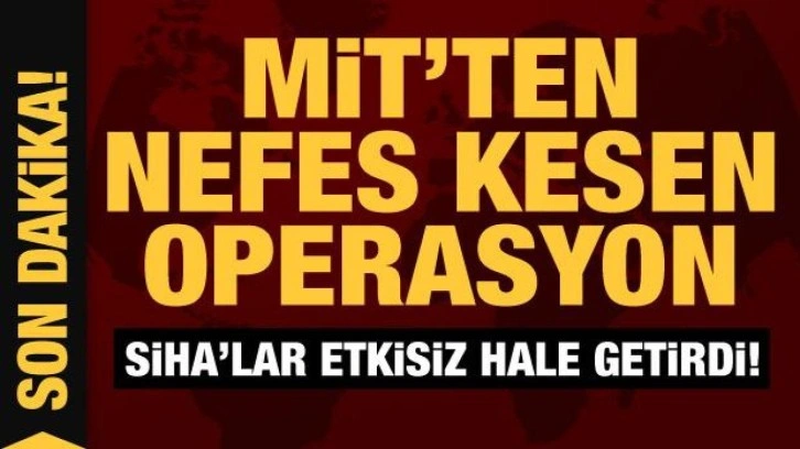 MİT'ten Suriye'de nefes kesen operasyon: Mehmet Gürbüz etkisiz hale getirildi!