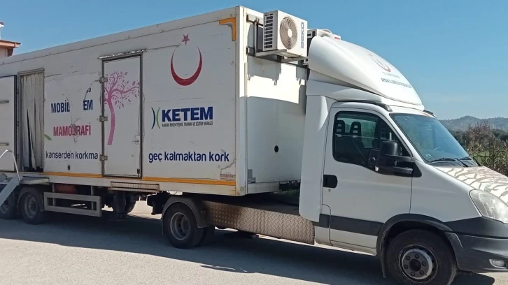 Mobil KETEM aracı Köşk’te hizmet vermeye başladı
