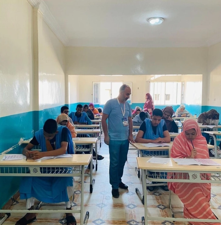 Moritanya’da uluslararası öğrenci sınavı gerçekleştirdi

