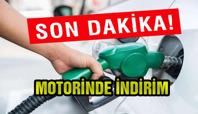 Motorine indirim geldi