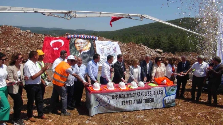 MSKÜ Diş Hekimliği Fakültesinin temeli atıldı
