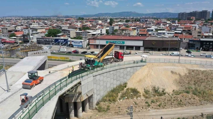 Mudanya Kavşağı’nda çalışmalar hızlandı
