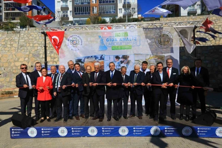 Muğla’da 100.Yıl Gıda Analiz Laboratuvarı açıldı
