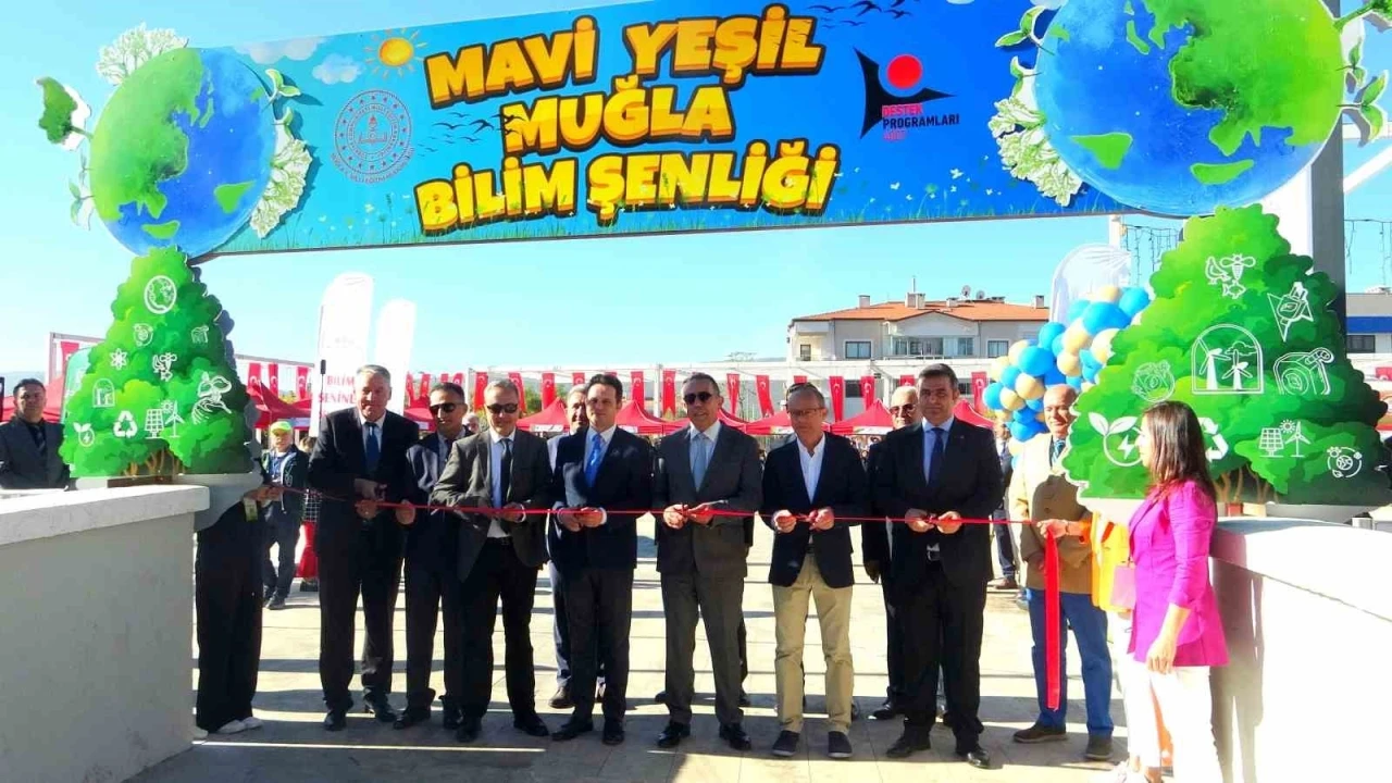 Muğla’da "Mavi Yeşil Muğla Bilim Şenliği" başladı
