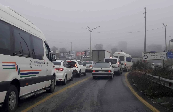 Muğla’da yoğun sis ulaşımı etkiledi
