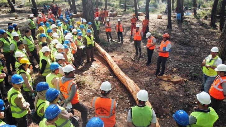 Muğla Orman Bölge Müdürlüğü’nde üretim tatbikatı
