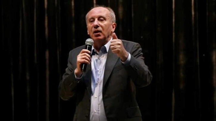 Muharrem İnce: Altılı masa benim vaatlerimi çalıp metne yazmış