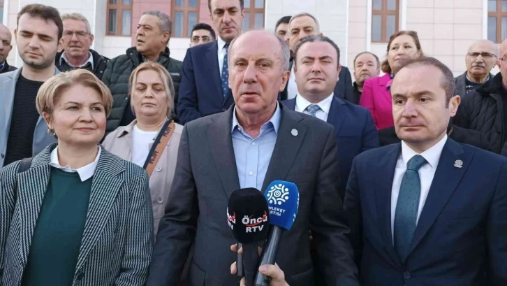 Muharrem İnce’den Millet İttifakı’na çağrı
