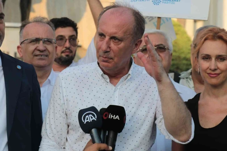 Muharrem İnce’den millet ittifakına adaylık şartı
