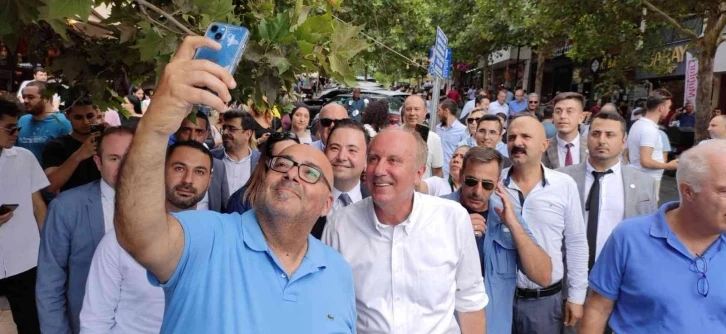 Muharrem İnce, Denizli’de esnafla bir araya geldi
