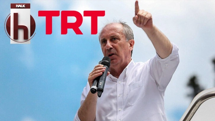 Muharrem İnce Halk TV ve TRT hedef aldı: Öcalan kardeşleri!