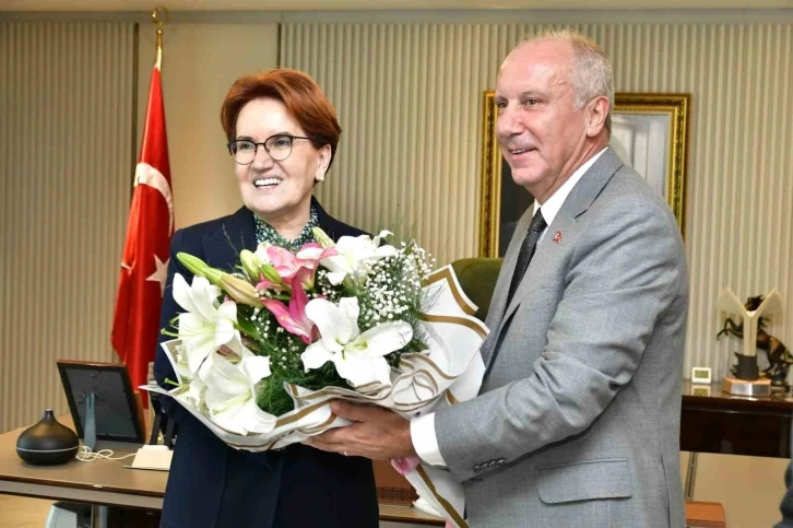 Muharrem İnce, Meral Akşener ile görüştü
