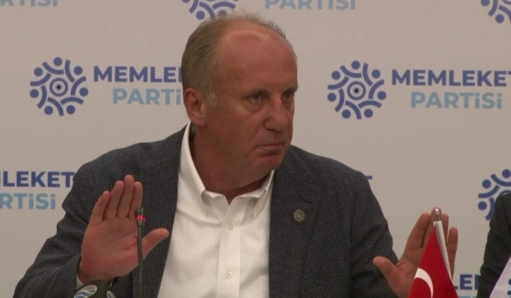 Muharrem İnce: "6’sından biri çıkıp da ben bu Erdoğan’ı yenerim diyemiyor"
