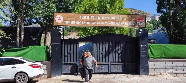 Munzur Vadisi’nde çadır otele yoğun ilgi
