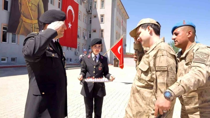 Muratcan’ın askerlik hayali gerçek oldu
