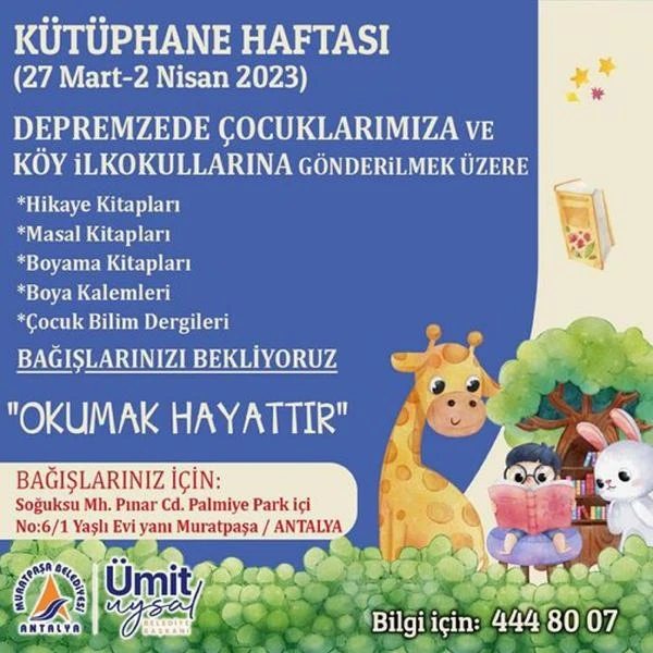 Muratpaşa'dan anlamlı kampanya