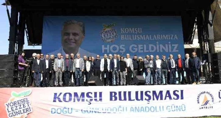 Muratpaşa’da Doğu ve Güneydoğulular buluştu