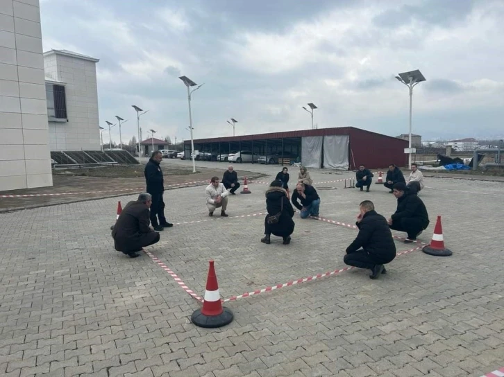 Muş’ta afet bilinci ve kurtarma eğitimleri verildi
