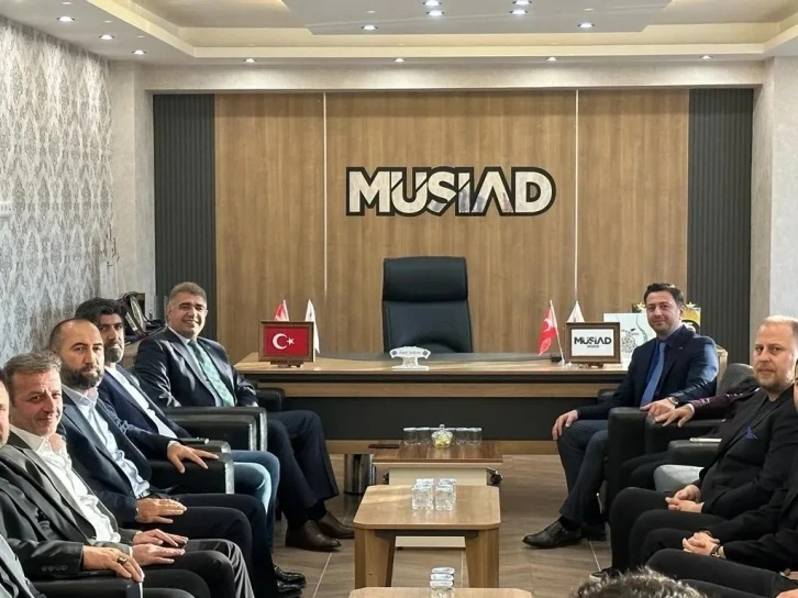 MÜSİAD Düzce yönetimi Vali Aslan’ı ağırladı
