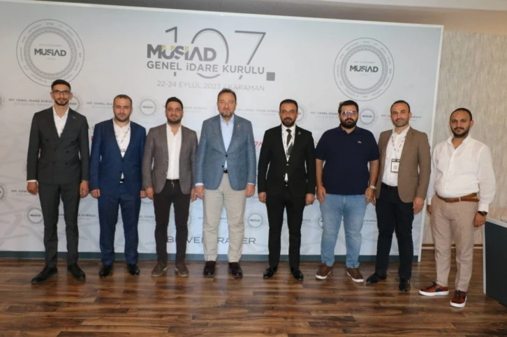 MÜSİAD Malatya Yönetimi 107. GİK toplantısı için Karaman’daydı
