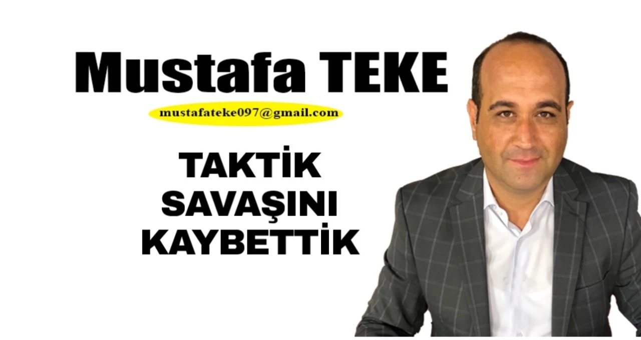 Mustafa Teke Yazdı… Taktik savaşını Gaziantep FK kaybetti 