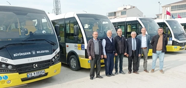 Mustafakemalpaşa’da halk otobüsleri yenileniyor
