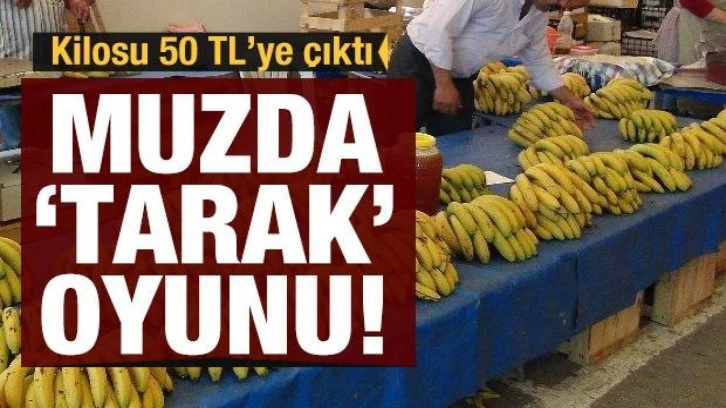 Muzda 'tarak' oyunu: Kilosunu 50 TL'ye satıyorlar