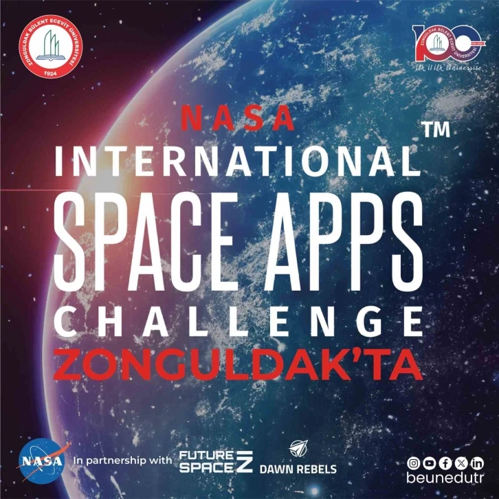 NASA Space Apps Challenge Heyecanı Zonguldak Bülent Ecevit Üniversitesi’nde yaşanacak
