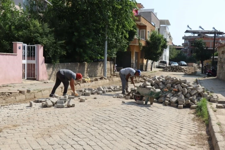 Nazilli Aydoğdu Mahallesi’nde sokaklar bakıma alındı
