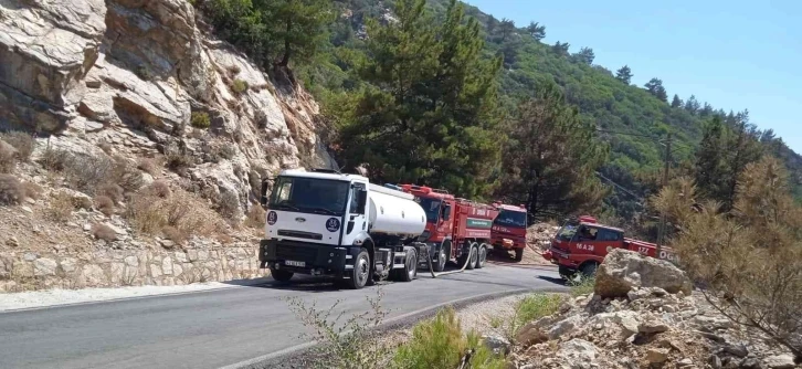 Nazilli Belediyesi’nden Datça’daki yangın bölgesine destek
