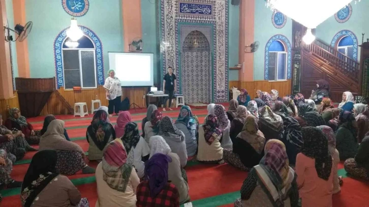 Nazilli’de kadın sağlığı konusunda bilgilendirme yapıldı
