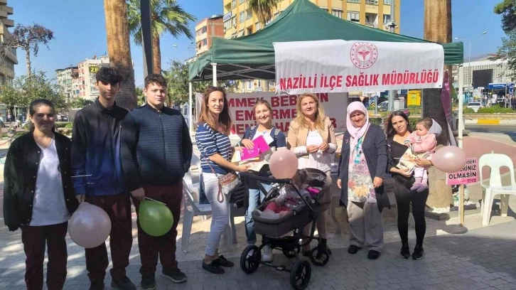 Nazilli’de kadınlar anne sütünün önemi hakkında bilgilendirildi
