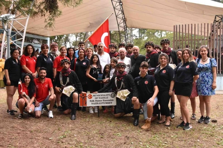 Nazilli Halk Oyunları Topluluğu, Gürcistan’da büyük ilgi gördü
