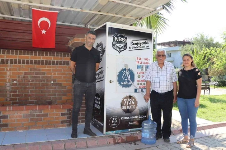 Nazilli Pınarbaşı Mahallesi’ne sumatik kuruldu
