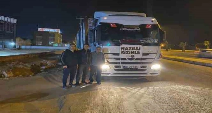 Nazilli’den Kahramanmaraş’a gönül köprüsü