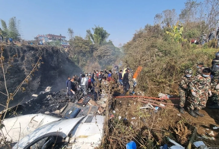 Nepal’de düşen yolcu uçağında 29 kişi hayatını kaybetti
