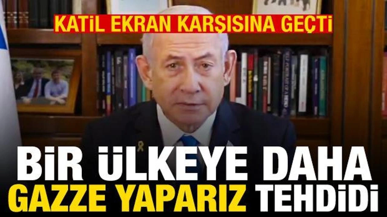 Netanyahu, Lübnan halkına seslendi! Gazze üzerinden aba altından sopa