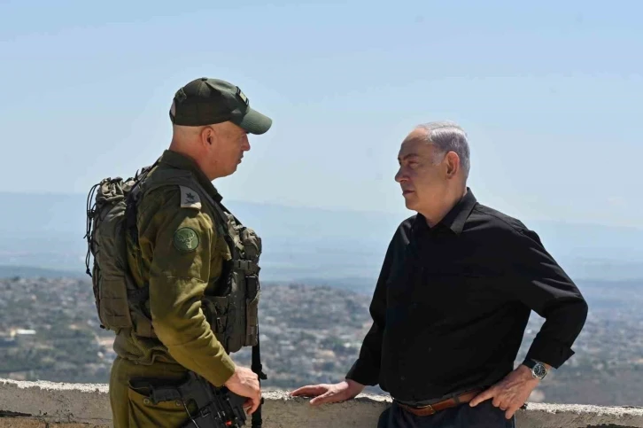 Netanyahu, Lübnan sınırını ziyaret etti
