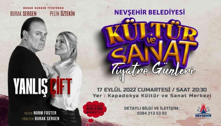 Nevşehir’de tiyatro günleri başlıyor
