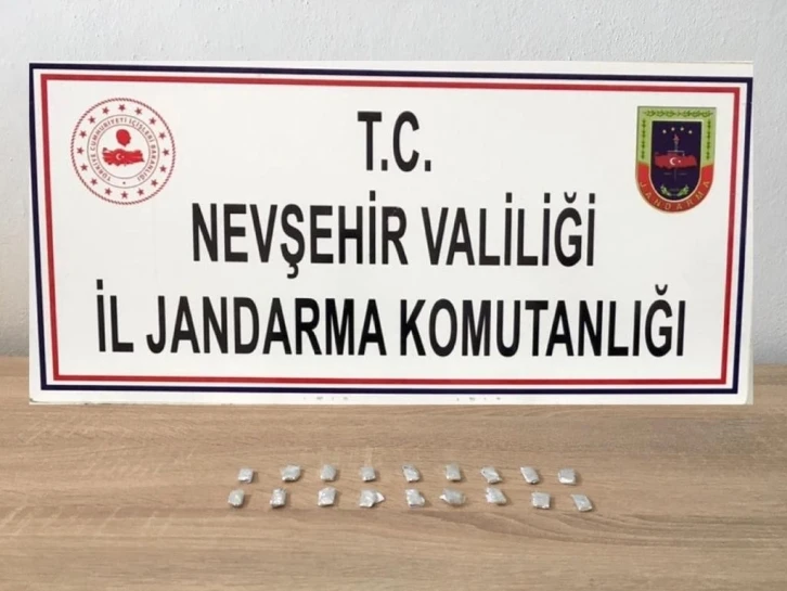 Nevşehir’de uyuşturucu operasyonunda 1 tutuklama
