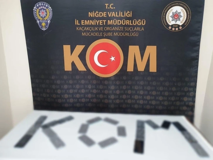 Niğde’de gümrük kaçağı cep telefonu ele geçirdi
