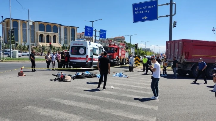 Niğde’de kahreden kaza
