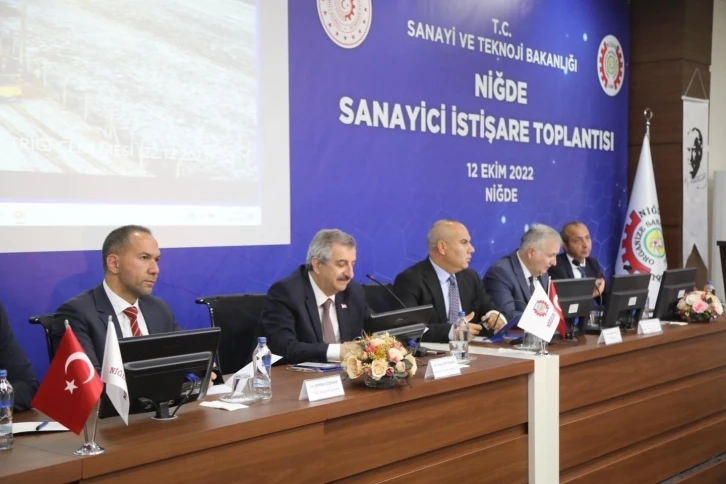 Niğde’de "Sanayici İstişare Toplantısı" yapıldı
