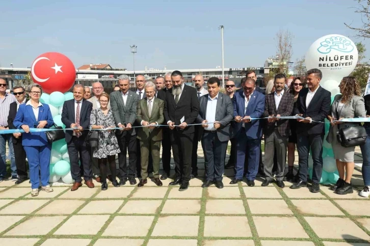 Nilüfer’de sağlık çalışanlarına adanan park hizmete açıldı
