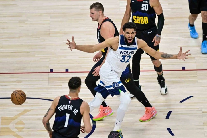 Nuggets’ı yenen Timberwolves, Batı Konferansı yarı finalinde 2-0 öne geçti
