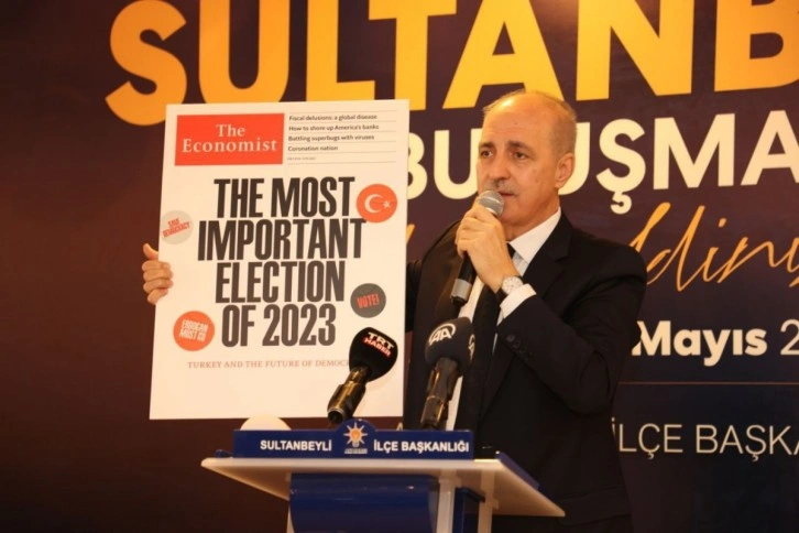 Numan Kurtulmuş'tan The Economist, L'Express, Le Point ve Der Spiegel'e tepki