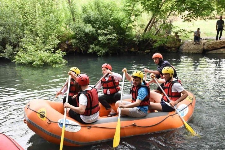 Nusaybin’de Rafting Okul Sporları Şampiyonası grup müsabakaları sona erdi
