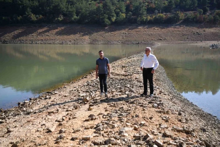 O ilçede büyük tehlike kapıya dayandı: 20 günlük suyu kaldı
